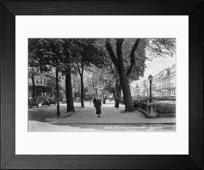 Framed Print : Cheltenham Promenade Framed Print : Cheltenham Promenade