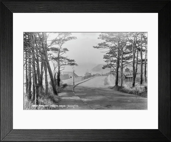 Framed Print : Scenic View of Marine Drive Framed Print : Scenic View of Marine Drive