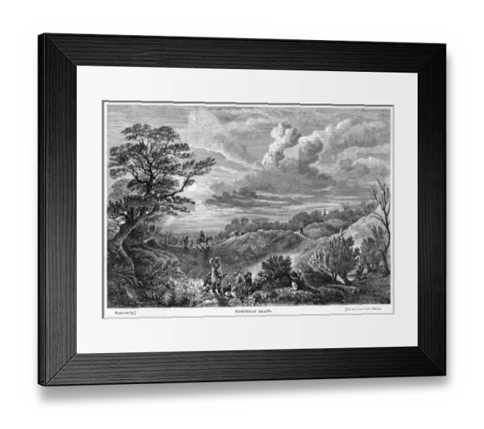 Framed Print : Hampstead Heath Framed Print : Hampstead Heath