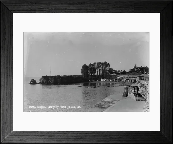 Framed Print : Corbyn's Head, Torquay Framed Print : Corbyn's Head, Torquay