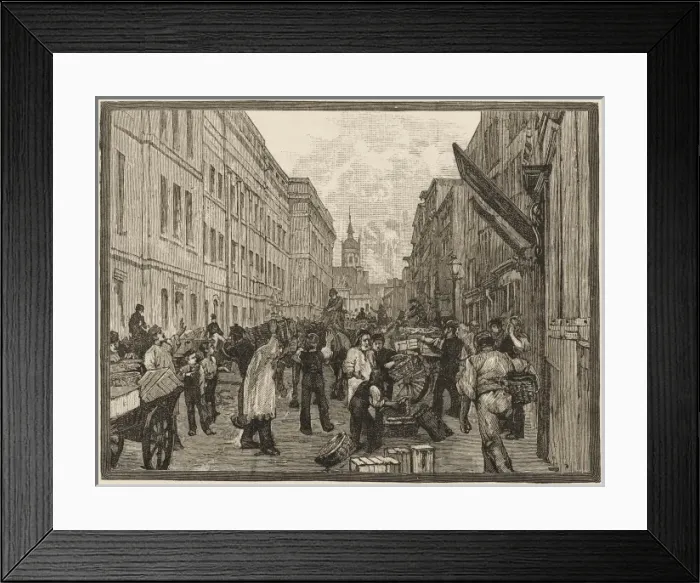 Framed Print : Lower Thames Street Framed Print : Lower Thames Street