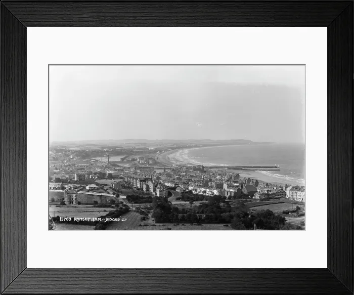 Framed Print : Aerial View of Ramsey Framed Print : Aerial View of Ramsey