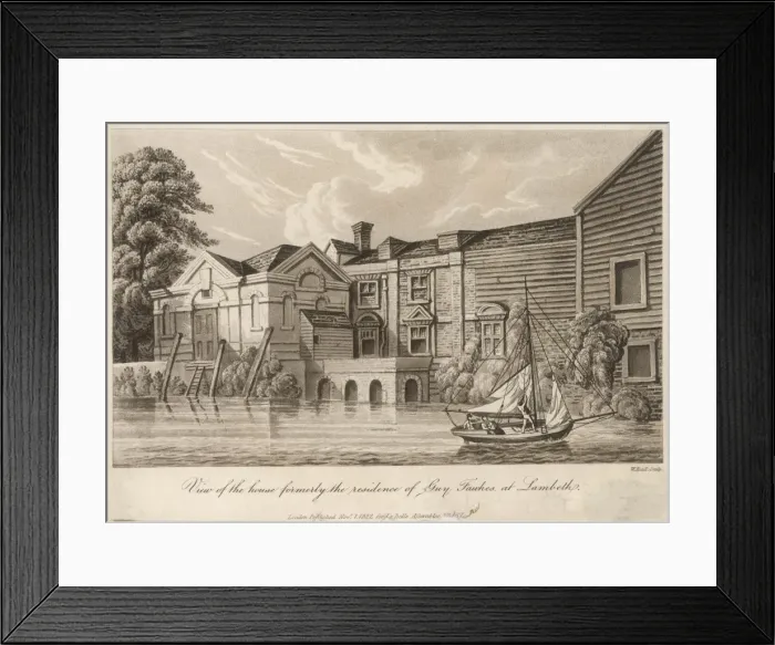 Framed Print : Guy Fawkes House Framed Print : Guy Fawkes House