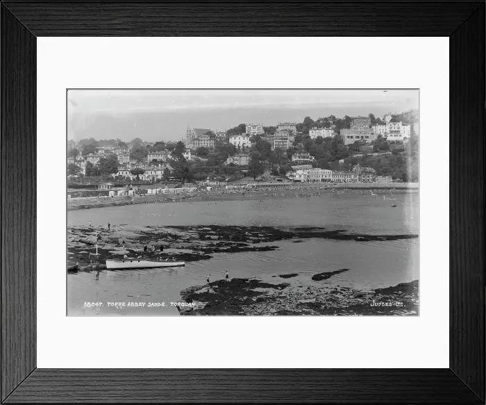 Framed Print : Torre Abbey Sands, Torquay Framed Print : Torre Abbey Sands, Torquay