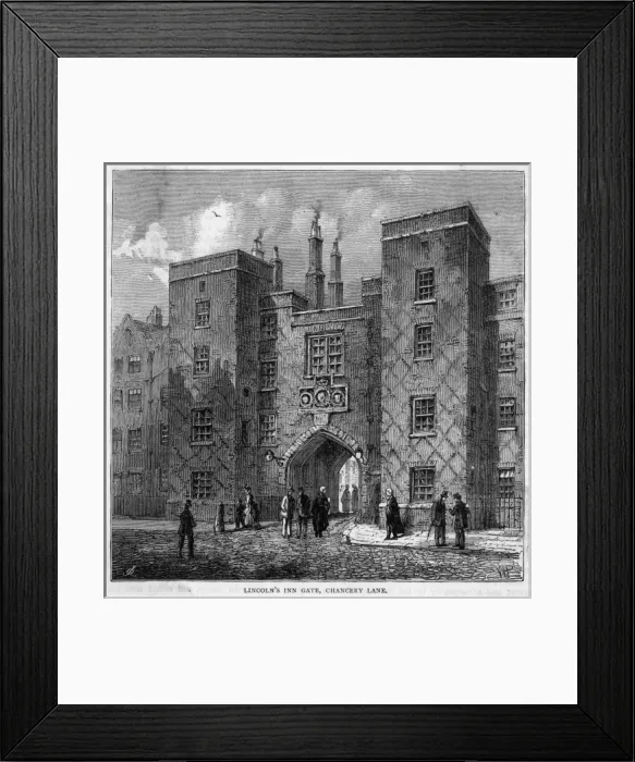 Framed Print : Lincolns Inn Framed Print : Lincolns Inn