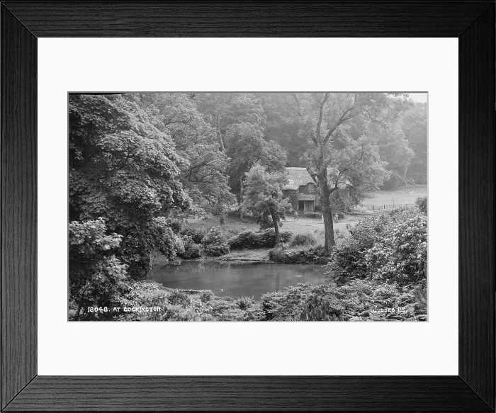 Framed Print : Tranquil Scene at Cockington Framed Print : Tranquil Scene at Cockington