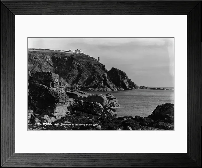 Framed Print : Maughold Head Lighthouse Framed Print : Maughold Head Lighthouse