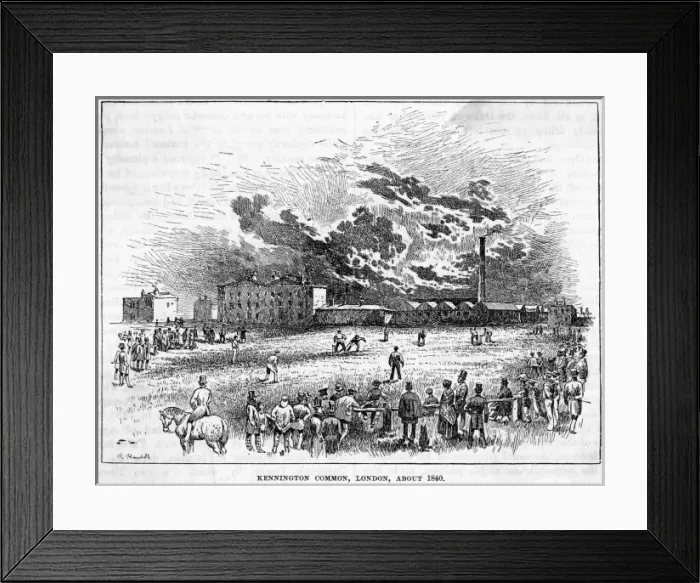 Framed Print : Kennington Common Framed Print : Kennington Common