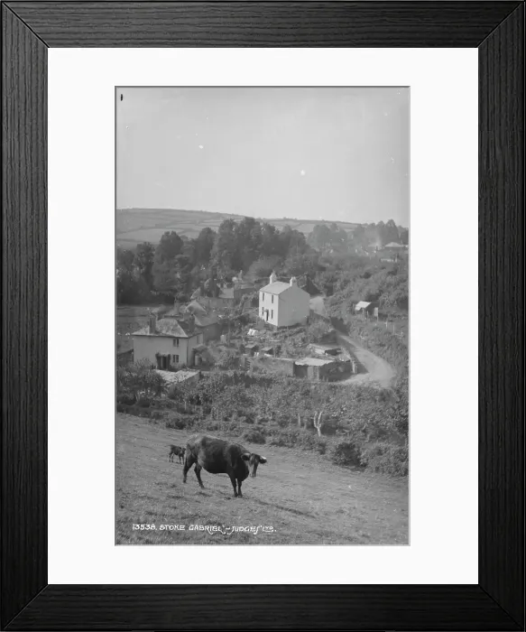Framed Print : Rural Scene in Stoke Gabriel Framed Print : Rural Scene in Stoke Gabriel
