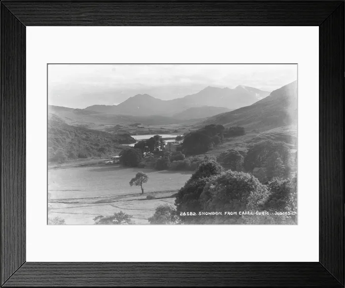 Framed Print : Snowdon from Capel Curig Framed Print : Snowdon from Capel Curig