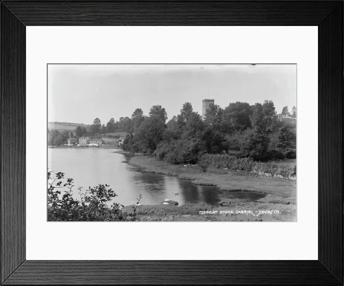 Framed Print : Scenic View of Stoke Gabriel Framed Print : Scenic View of Stoke Gabriel