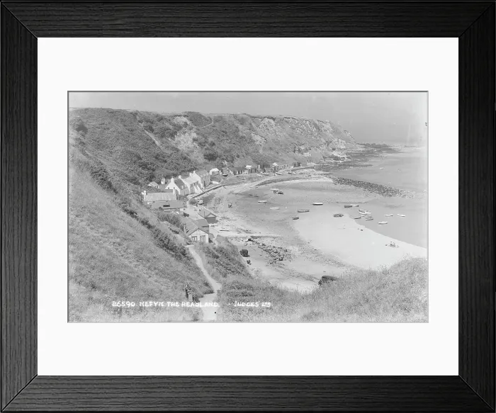 Framed Print : Nefyn The Headland Framed Print : Nefyn The Headland