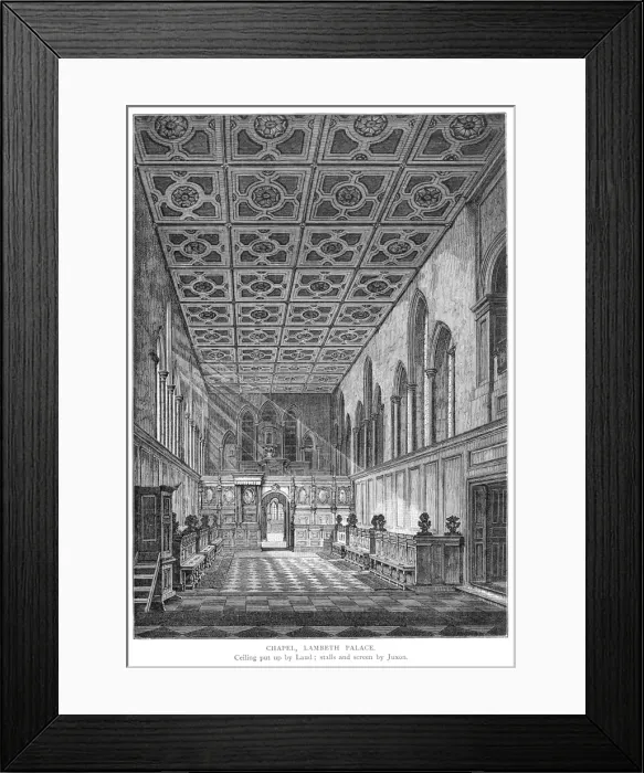 Framed Print : Lambeth Palace Chapel Framed Print : Lambeth Palace Chapel