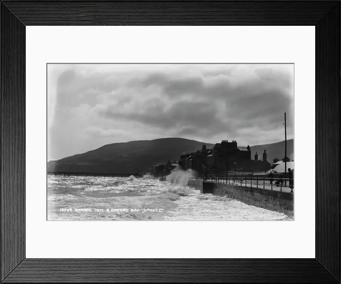 Framed Print : A Breezy Day in Ramsey Framed Print : A Breezy Day in Ramsey