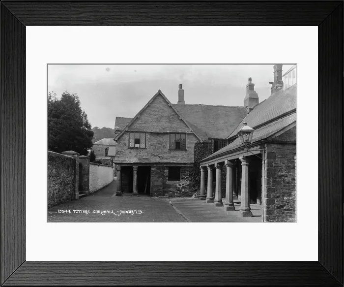 Framed Print : Totnes Guildhall Framed Print : Totnes Guildhall