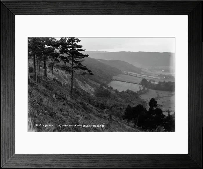 Framed Print : Evening in the Hills Framed Print : Evening in the Hills