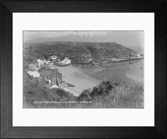 Framed Print : Scenic View of Porthdinllaen Framed Print : Scenic View of Porthdinllaen