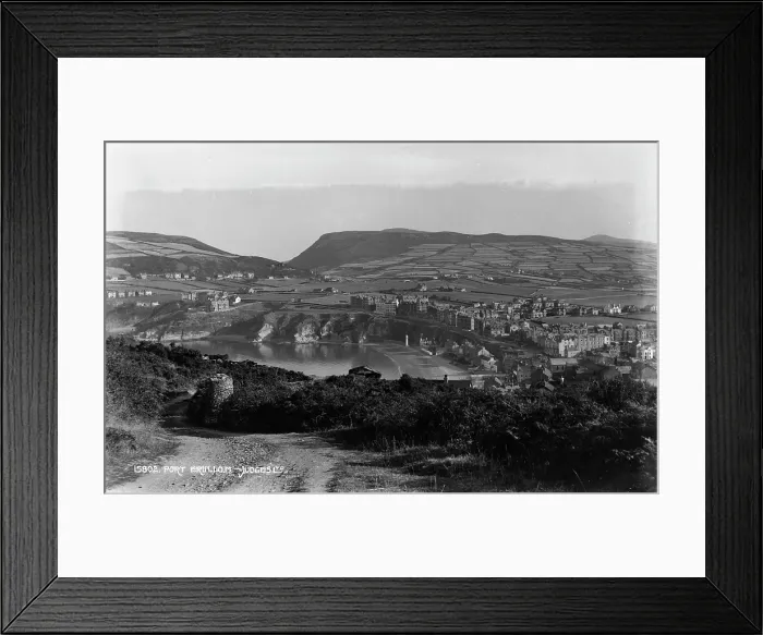 Framed Print : Scenic View of Port Erin Framed Print : Scenic View of Port Erin