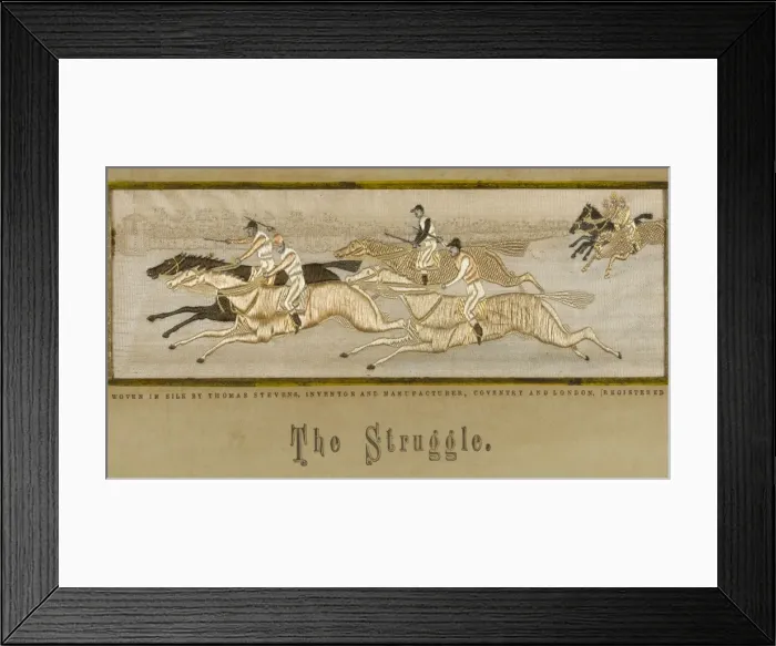 Framed Print : Horse Racing / Silk Framed Print : Horse Racing / Silk