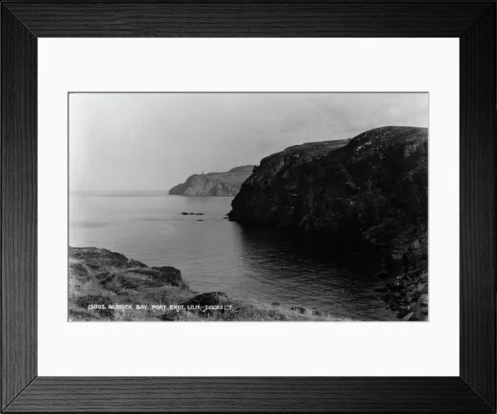 Framed Print : Aldrick Bay, Port Erin Framed Print : Aldrick Bay, Port Erin