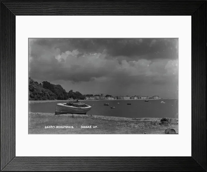 Framed Print : Scenic View of Beaumaris Framed Print : Scenic View of Beaumaris