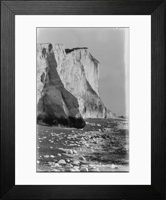 Framed Print : Seaford Head Cliffs Framed Print : Seaford Head Cliffs