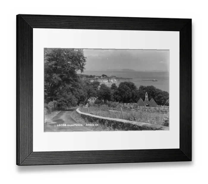Framed Print : Scenic View of Beaumaris Framed Print : Scenic View of Beaumaris