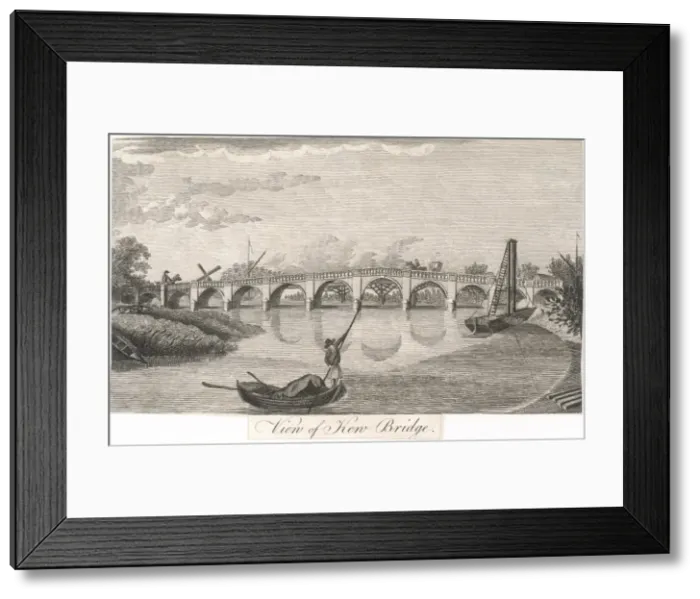 Framed Print : KEW BRIDGE Framed Print : KEW BRIDGE