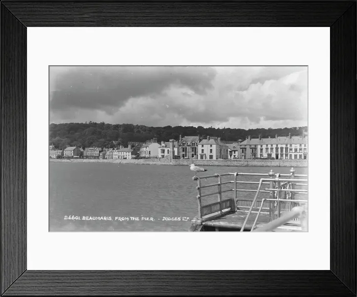Framed Print : Beaumaris from the Pier Framed Print : Beaumaris from the Pier