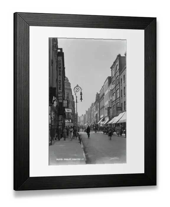 Framed Print : Busy Day on Crafton Street Framed Print : Busy Day on Crafton Street