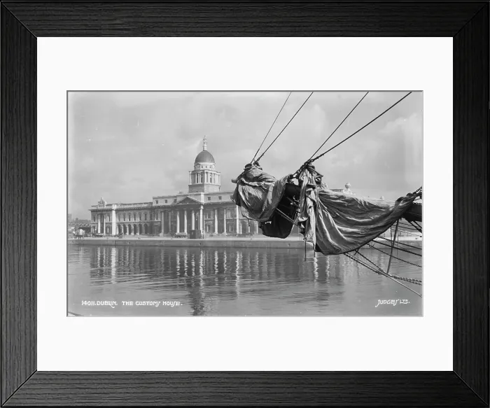 Framed Print : The Customs House, Dublin Framed Print : The Customs House, Dublin