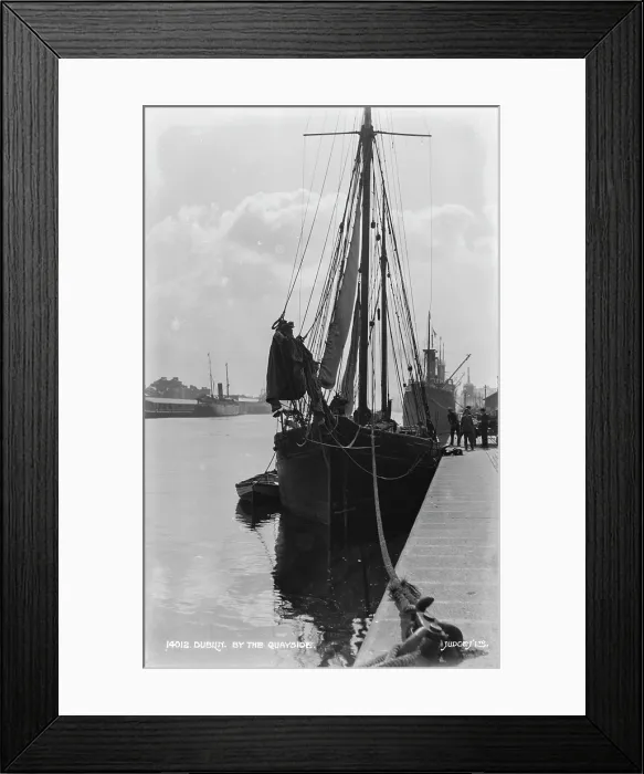 Framed Print : Dublin by the Quayside Framed Print : Dublin by the Quayside