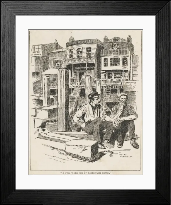 Framed Print : Limehouse Reach Framed Print : Limehouse Reach