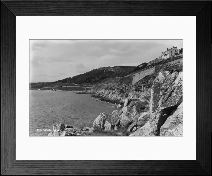 Framed Print : Coastal View of Dalkey, Dublin Framed Print : Coastal View of Dalkey, Dublin
