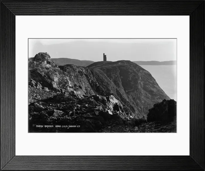 Framed Print : Bradda Head View Framed Print : Bradda Head View