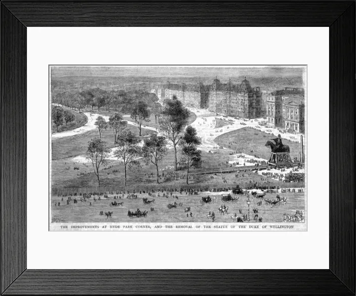 Framed Print : Hyde Park Corner Framed Print : Hyde Park Corner