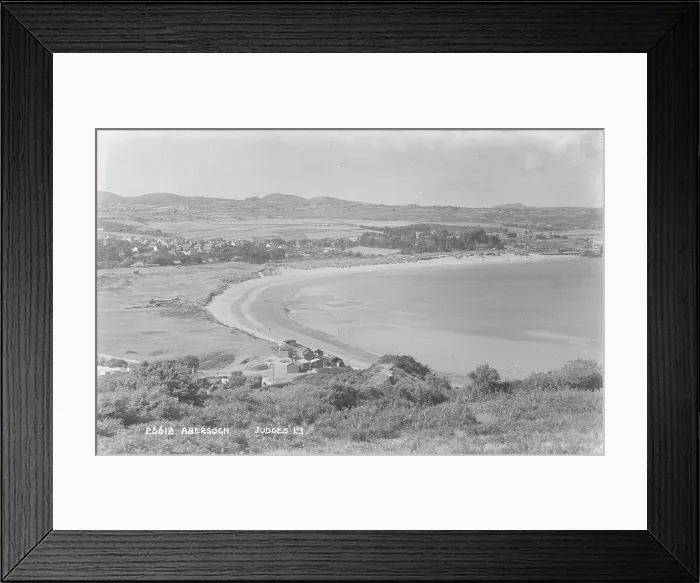 Framed Print : Scenic View of Abersoch Beach Framed Print : Scenic View of Abersoch Beach