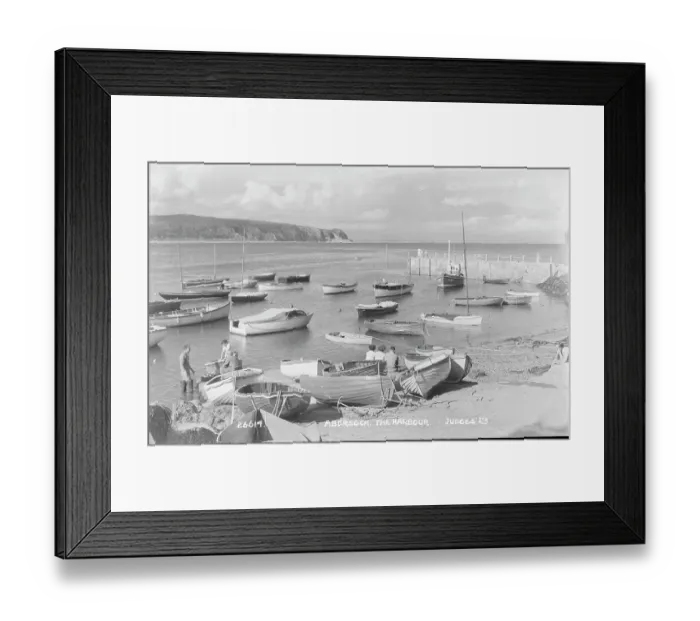 Framed Print : Abersoch Harbour