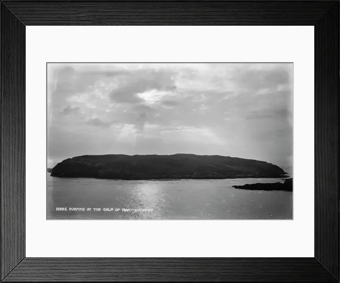 Framed Print : Evening at the Calf of Man Framed Print : Evening at the Calf of Man