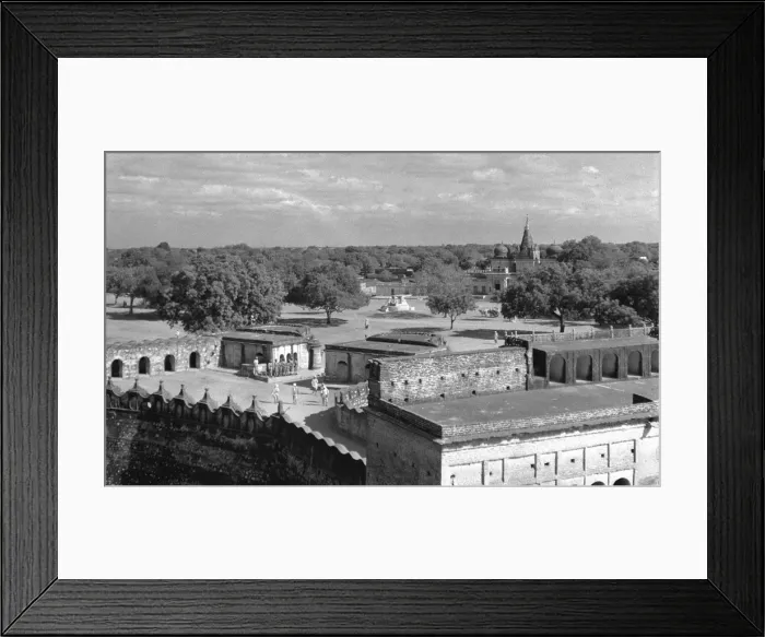 Framed Print : Fortified Complex - Madhya Pradesh - India Framed Print : Fortified Complex - Madhya Pradesh - India