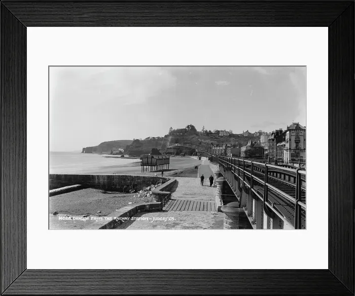 Framed Print : Dawlish from the Railway Station Framed Print : Dawlish from the Railway Station