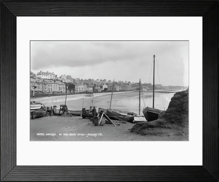 Framed Print : At the Boat Cove, Dawlish Framed Print : At the Boat Cove, Dawlish