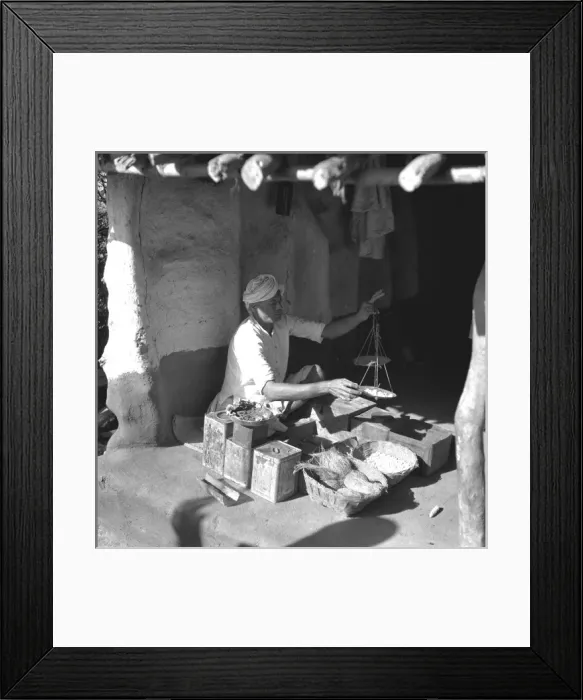 Framed Print : Spice Seller - Mandu, Madhya Pradesh Framed Print : Spice Seller - Mandu, Madhya Pradesh