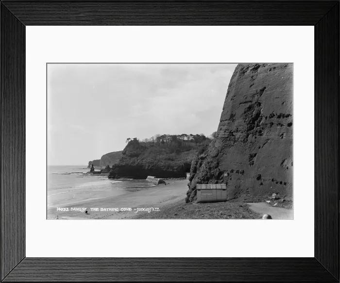 Framed Print : The Bathing Cove Framed Print : The Bathing Cove