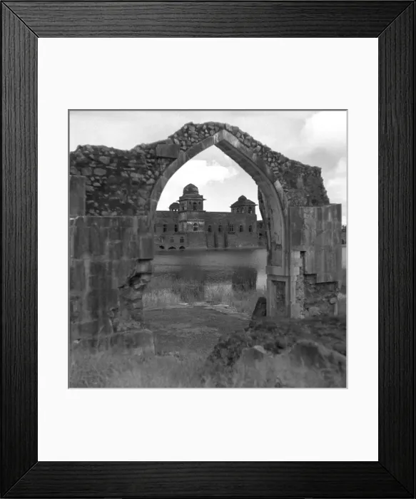Framed Print : Jahaz Mahal - Mandu Framed Print : Jahaz Mahal - Mandu