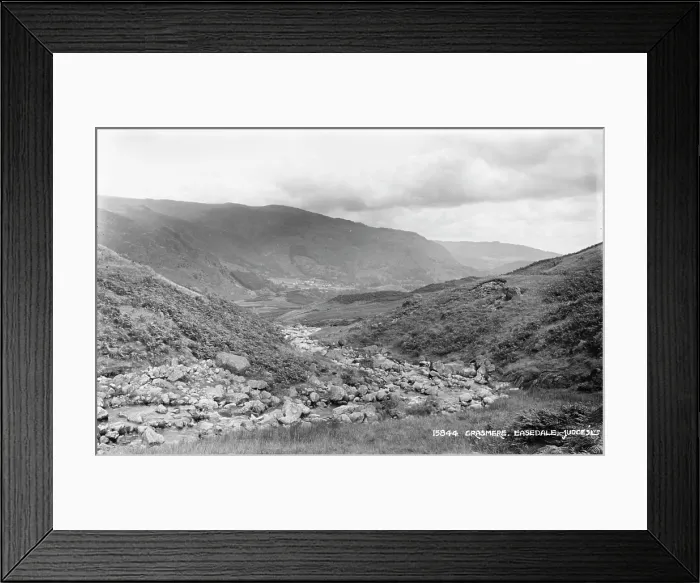 Framed Print : Scenic View of Easedale Valley Framed Print : Scenic View of Easedale Valley