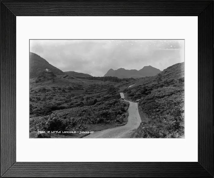 Framed Print : Scenic View in Little Langdale Framed Print : Scenic View in Little Langdale