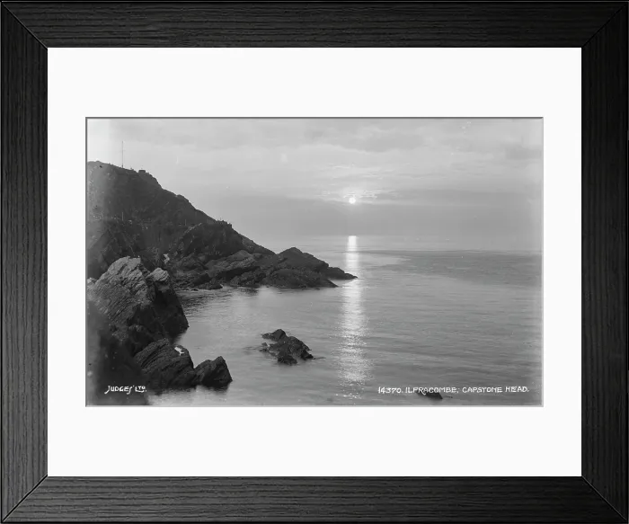 Framed Print : Sunset at Capstone Head Framed Print : Sunset at Capstone Head