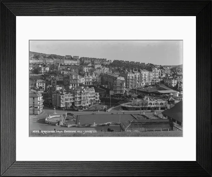 Framed Print : Ifracombe from Capstone Hill Framed Print : Ifracombe from Capstone Hill