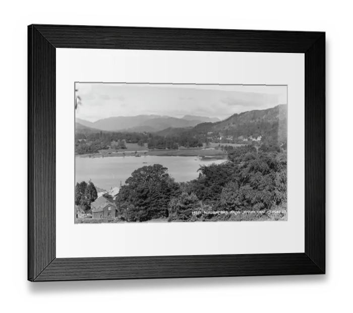 Framed Print : View of Windermere from Jenkins Crag Framed Print : View of Windermere from Jenkins Crag